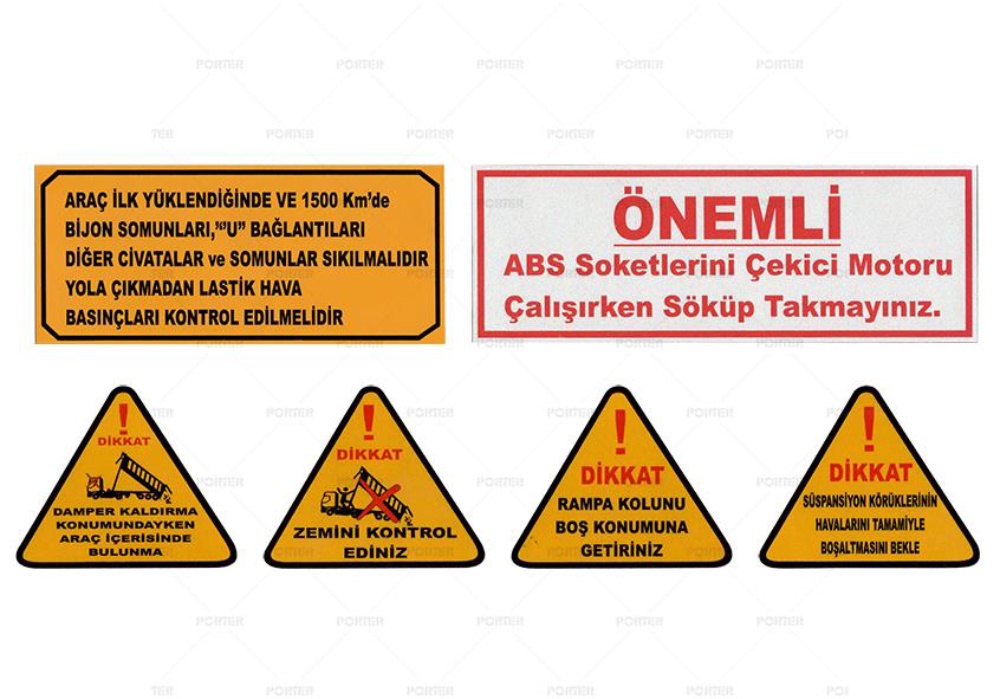 Treyler Uyarı Etikeltleri