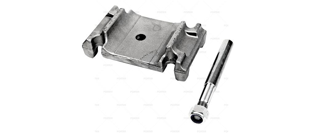 Frezeli Kep 100 mm / Pin İle